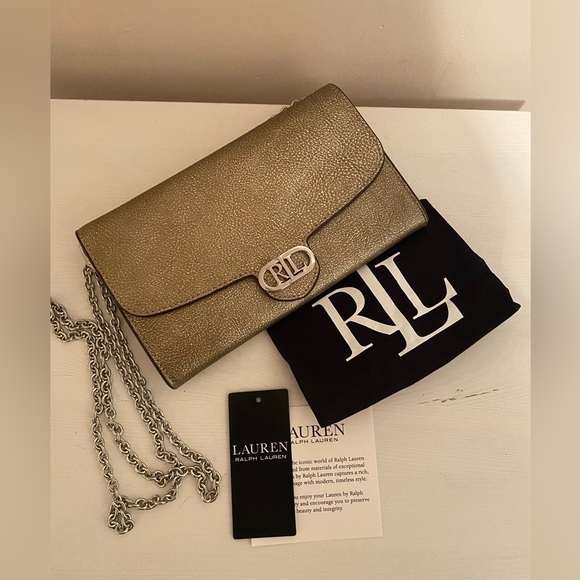 Lauren Ralph LaurenLeather Medium Adair Wallet Crossbody